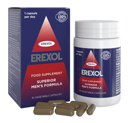 Erexol suplement na wzmocnienie erekcji